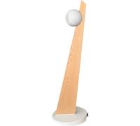 Cabasse iO3 bianco opaco su supporto rovere - Diffusore hi-fi compatto