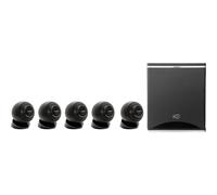 Cabasse Pack Eole 4 nero + Santorin 25 M3 nero - Sistema di altoparlanti compatto