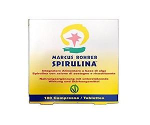 Cabassi & Giurati SPIRULINA MARCUS ROHRER RICARICA 180 COMPRESSE
