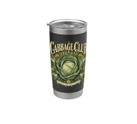 Cabbage Club: Coltiva Qualcosa di Buono per il Giardinaggio Bicchiere termico in acciaio inox doppia parete