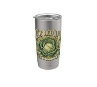 Cabbage Club: Coltiva Qualcosa di Buono per il Giardinaggio Bicchiere termico in acciaio inox doppia parete