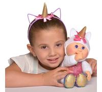 Cabbage Patch Kids CPK and Me 9"" Glitzernde Einhorn-Puppe und passendes Einhorn-Stirnband-Accessoire