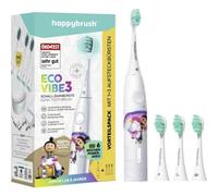 happybrush Eco vibe, Kind, SchallzahnbÃ¼rste, Sensibel, Super sensitive, 40000 B