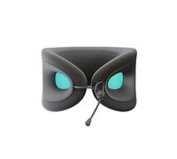 Cabeau Cuscino da viaggio per voli lunghi, Evolution X, supporto in memory foam per il collo, comfort sulla marcia per aereo, treno e auto (turchese)