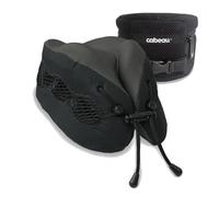 Cabeau Evolution Cool - Cuscino da viaggio in memory foam, con circolazione d'aria, per testa e collo, colore: nero