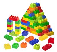 Cabeeskii Grandi mattoni da costruzione, 60 pezzi in 6 colori e 2 misure | Compatibile con Duplo e le marche leader, giocattolo ideale per bambini da 3 anni