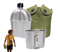 Cabella Di Alpinismo - Box Da Pranzo Mimetico | Bollitore Di Sport Da Campeggio A Soldo Singolo Adatto Alla Sopravvivenza All'aperto, Escursioni | CAMPIO CAMPING, Scatola Per Il Pranzo Al Bollitore Ad