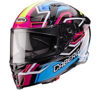 Caberg Avalon X Brama Elmetto, nero/blu/rosa, Taglia L (59/60)