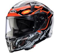 Caberg Avalon X Gurkha, casco integrale XL female Nero/Grigio/Arancione Fluo