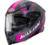 Caberg Casco integrale Avalon X Optic Opaco nero/grigio/fucsia XS uomo