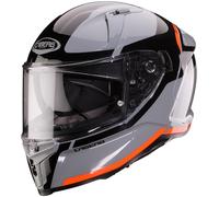 Caberg Avalon X Pure Elmetto, grigio/nero/rosso, Taglia M (57/58)