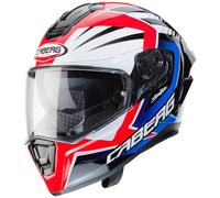 Casco integrale Drift Evo MR55 bianco rosso fluo CABERG Taglia M