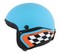 Caberg Freeride X Daytona, casco aperto XS male Opaco Azzurro/Nero/Arancione