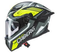 Caberg Drift Evo II Jarama, casco integrale M male Opaco Nero/Grigio/Giallo Fluo