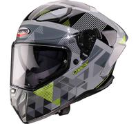 Caberg Drift Evo II Prism, casco integrale XS female Grigio/Nero/Giallo Fluo