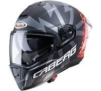 Caberg Drift Evo Storm Casco, nero-rosso, taglia XL