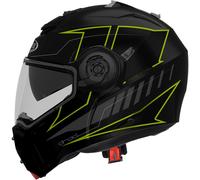 Caberg Droid Blaze Casco, nero/giallo, Taglia XS (53/54)