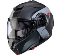Caberg Duke Evo Indy, casco flip up M female Opaco Nero/Grigio Chiaro/Grigio