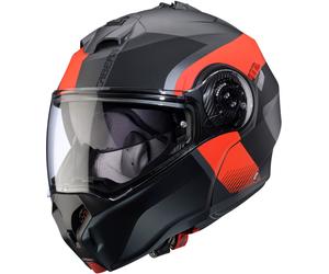 Caberg Duke Evo Indy, casco flip up XS female Opaco Nero/Rosso/Grigio