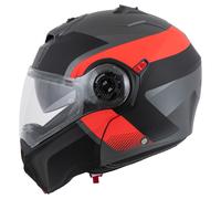 Caberg Duke Evo Indy, casco flip up M female Opaco Nero/Rosso/Grigio