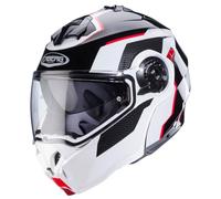 Caberg Duke Evo Move, casco ribaltabile L male Bianco/Nero/Rosso