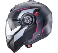Caberg Duke Evo Move, casco ribaltabile M male Opaco Grigio/Nero/Fucsia
