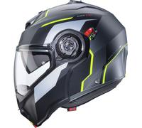 Caberg Duke Evo Move, casco ribaltabile XS male Opaco Grigio/Nero/Giallo Fluo