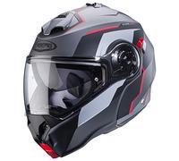 Caberg Duke Evo Move, casco ribaltabile L male Opaco Grigio/Nero/Rosso