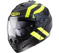 Caberg Duke II Superlegend Casco, nero-giallo, taglia S per maschi