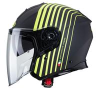 Caberg Flyon Bakari casco jet unisex nero, taglia XS