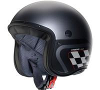 Caberg Freeride X Daytona Casco Jet, nero opaco/grigio, L (59)