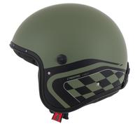 Caberg Freeride X Daytona Casco Jet unisex verde, taglia XL