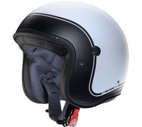 Caberg Freeride X Imola Casco Jet, Bianco opaco/nero, Taglia S (55/56)