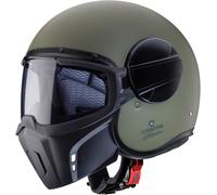 Caberg Ghost X, casco modulare L male Opaco-Verde Scuro