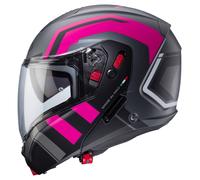 Caberg Horus X Road, casco ribaltabile M male Opaco Grigio/Nero/Fucsia