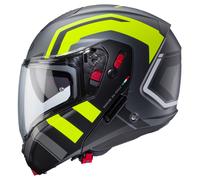 CASCO MODULARE HORUS X ROAD MATT GUN METALBLACKYELLOW FLUO | CABERG - Taglia Int: L