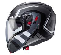 Caberg Horus X Road, casco ribaltabile XS male Opaco Nero/Grigio/Bianco