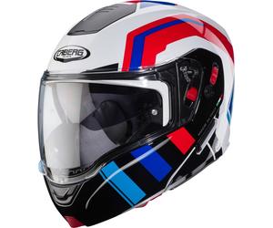 Caberg Horus X Road Casco, nero-bianco-blu, taglia XL per maschi