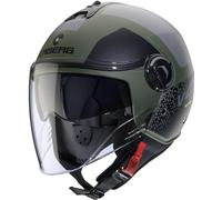 Caberg Riviera V4 X Alpha Casco Jet, verde opaco, Taglia L (59/60)