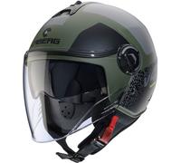 Caberg Riviera V4 X Alpha Casco Jet, verde opaco, Taglia XXL (63/64)