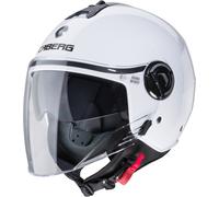 Caberg Riviera V4 X Casco Jet, bianco metallico, Taglia L (59/60)