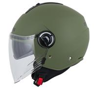 Caberg Riviera V4 X Casco Jet unisex verde, taglia XS
