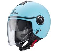 CABERG RIVIERA V4X MATT LIGHT BLUE M CASCO APERTO