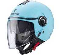 CABERG RIVIERA V4X MATT LIGHT BLUE XS CASCO APERTO