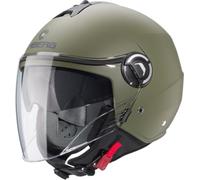 Caberg Riviera V4 X, casco jet L male Matt-Verde Scuro