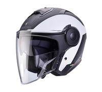 CABERG SOHO MILANO MATT BLACK / WHITE M CASCO APERTO
