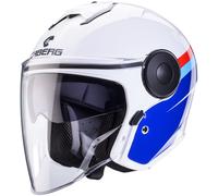 Caberg Soho Zephir, casco jet XS male Bianco/Blu/Rosso