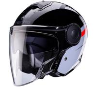 Caberg Casco jet Soho Zephir L Uomo Nero/Grigio/Rosso