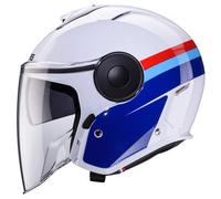 Caberg Soho Zephir, casco jet M male Bianco/Blu/Rosso