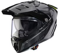 Caberg Tanami Carbon, casco avventura XL female Nero/Giallo Fluo